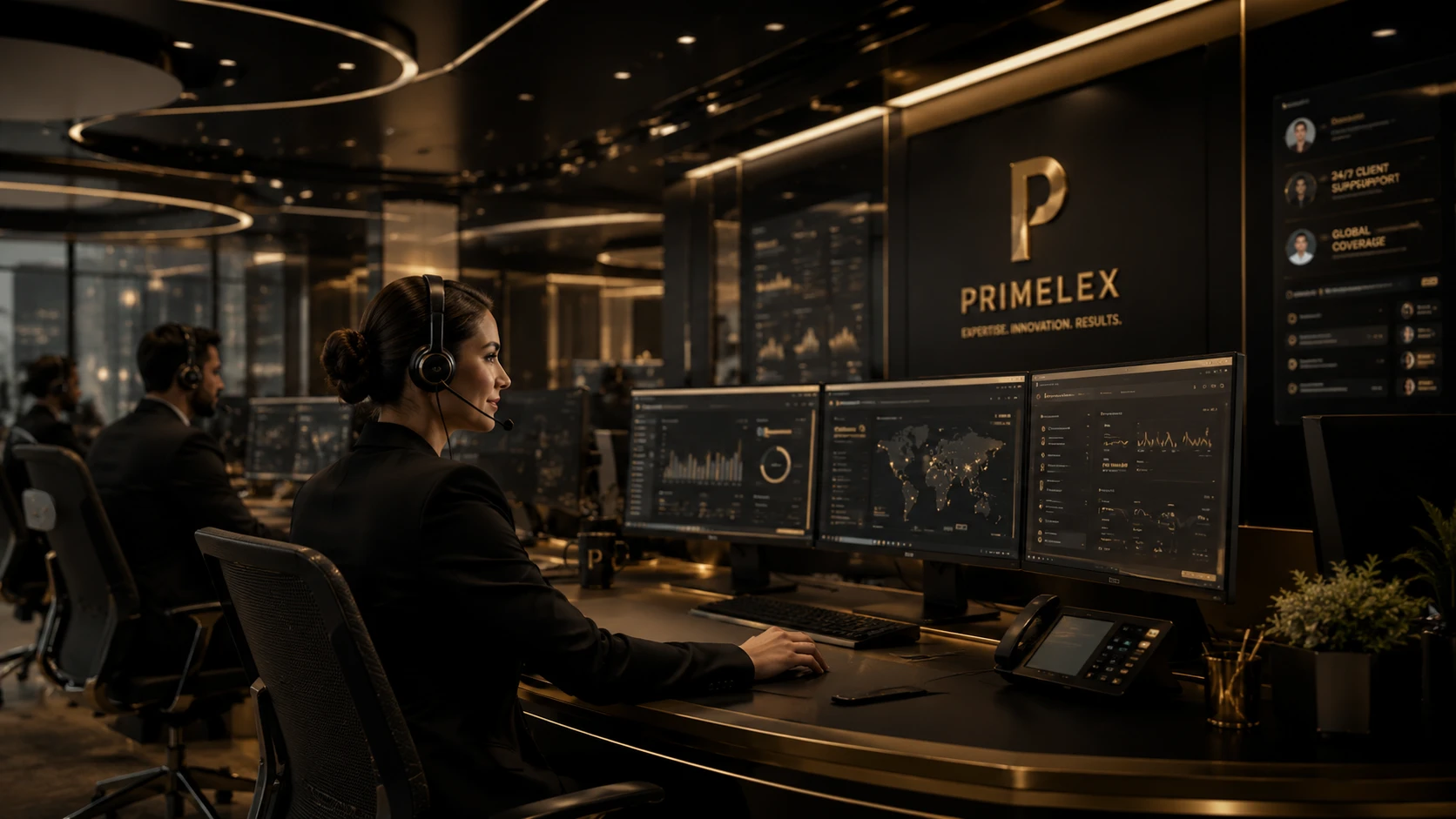 Central de contato tecnológica, sofisticada e estruturada da Primelex